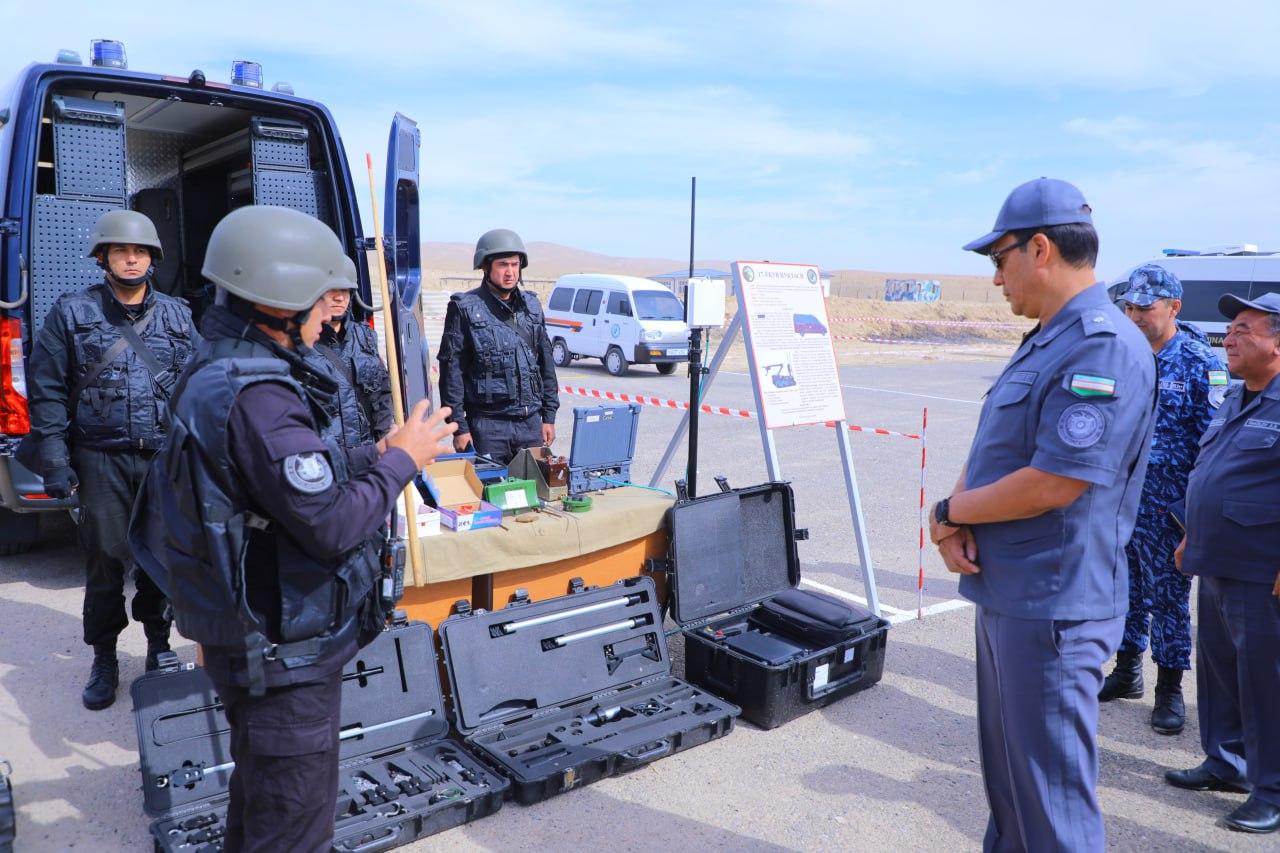 A working group headed by Deputy Minister Major General Bekmurod Abdullaev is continuing their studies in the Kashkadarya region