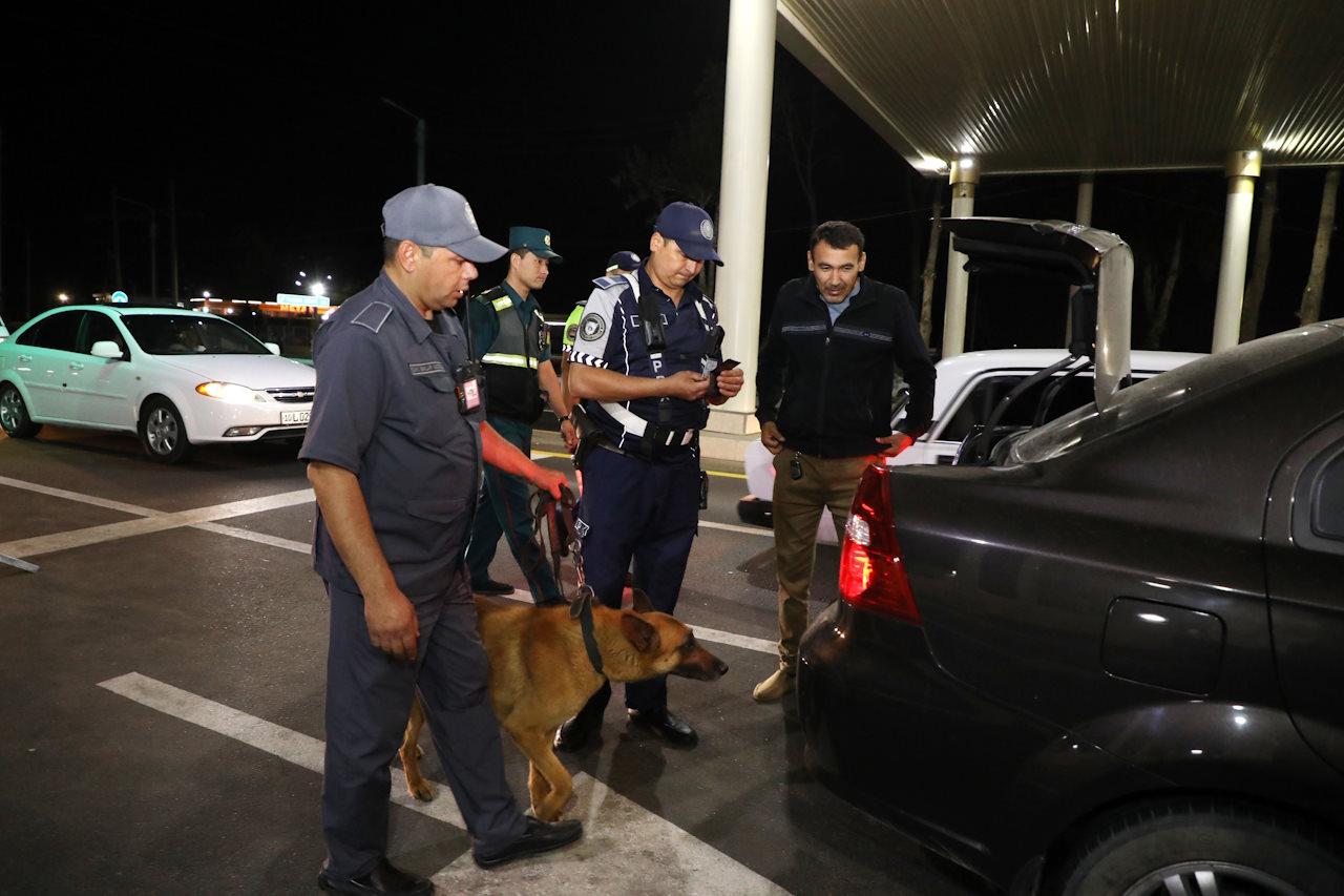 Working group headed by the Minister of Internal Affairs studied nighttime activities in Bektemir and Yakkasaroy districts in Tashkent