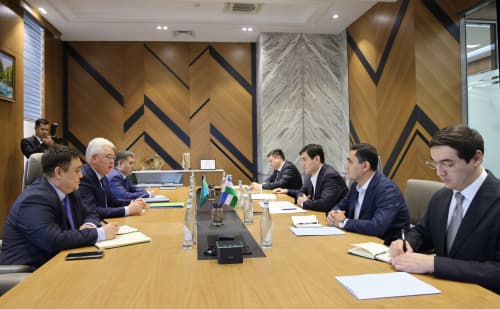 О встрече с Чрезвычайным и Полномочным Послом Казахстана в Узбекистане