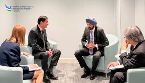 Areas of cooperation with World Bank Group President Ajay Banga were discussed