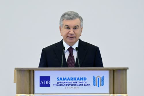 O‘zbekiston Respublikasi Prezidenti Shavkat Mirziyoyevning Osiyo taraqqiyot banki Boshqaruvchilar kengashining yillik yig‘ilishidagi nutqi