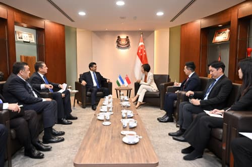 On the visit of the Foreign Minister of the Republic of Uzbekistan to the Republic of Singapore