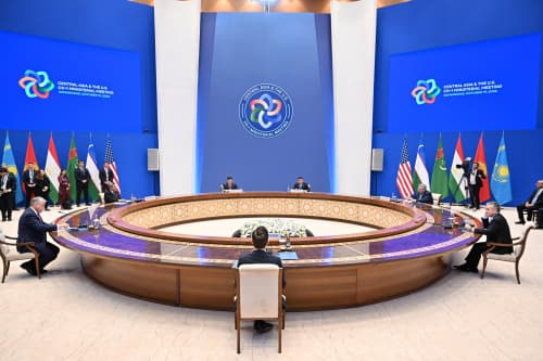 "C5+1" ministerial meeting held in Samarkand