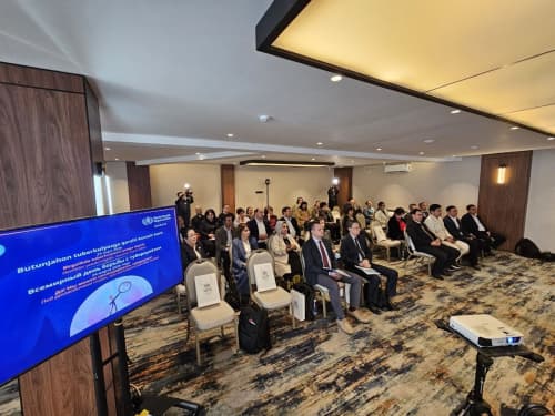 Проходит пресс-конференция, посвященная Всемирному дню борьбы с туберкулезом