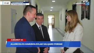 Samarqand davlat tibbiyot universitetida O'zbekiston allergolog va immunologlarining VI forumi bo'lib o'tdi