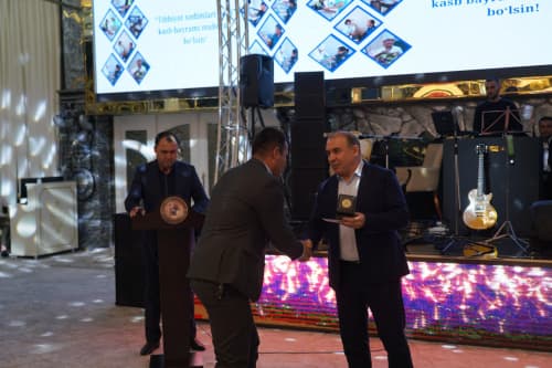 Employees of the Medical Department of the DIA of Samarkand region were honoured on the occasion of the holiday