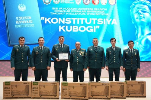 The intellectual game "Zakovat" was held in our capital in honour of the 32nd anniversary of the adoption of the Constitution of Uzbekistan