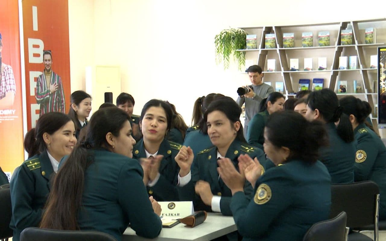 Among the women serving in the internal affairs bodies of the Republic of Karakalpakstan, the intellectual game "Zakovat" was organized