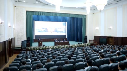 Psychologists and female cadets participated in a meeting held at the Academy of the MIA