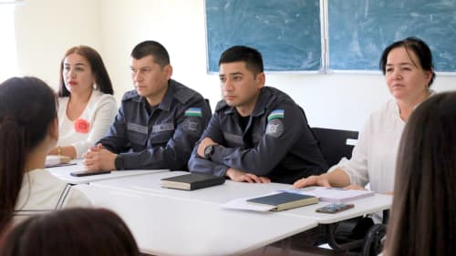 Termiz davlat pedagogika institutida jinoyatchilik va huquqbuzarliklarning oldini olish, talaba-yoshlarning huquqiy ongini yuksaltirish maqsadida navbatdagi targʻibot-tashviqot tadbiri oʻtkazildi