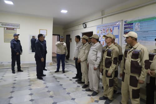 The head of the DIA of Navoi region held inspections in Kiziltepa district