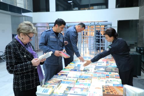 IIVda kitobxonlikni rivojlantirishga qaratilgan kitob yarmarkasi boʻlib oʻtdi