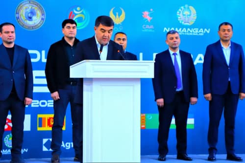 The CAVA Army and Police Volleyball Championship has begun in Namangan region