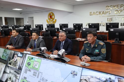 The delegation of the Guard Troops Command of the Ministry of Internal Affairs has concluded its working visit to the Republic of Kazakhstan 