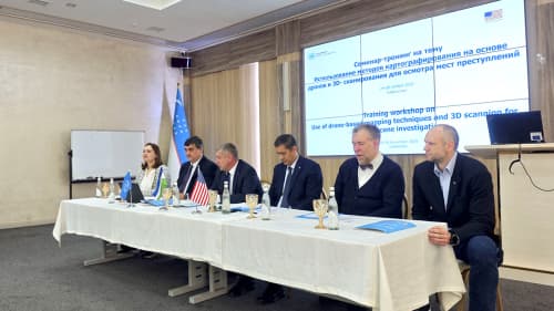 Oʻzbekiston Respublikasi IIV Ekspert-kriminalistika bosh markazi tomonidan dronlar va 3D- skanerlash yordamida zamonaviy xaritalash usullari joriy etilmoqda