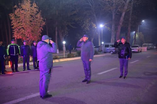 The Namangan Regional Internal Affairs Department continues its comprehensive inspection in Mingbulak district