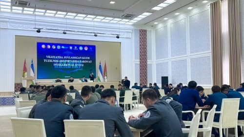 Конституция куни муносабати билан Қашқадарё вилояти куч тузилмалари ўртасида “Заковат” интеллектуал беллашуви ўтказилди