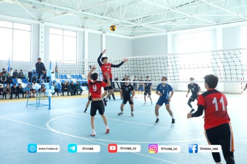 Toshkent viloyatida yoshlar oʻrtasida voleybol boʻyicha “IIBB boshligʻi kubogi” musobaqasi boʻlib oʻtdi