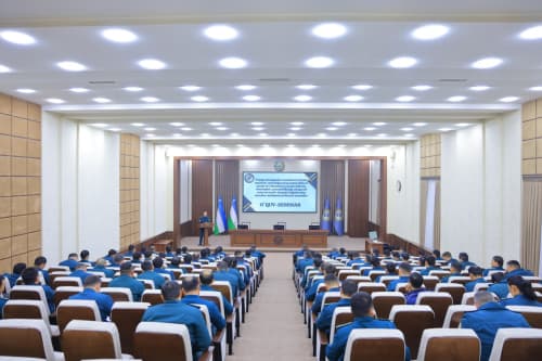 Namangan viloyati Ichki ishlar organlarining inspektor-psixologlari uchun oʻquv-seminar tashkil etildi