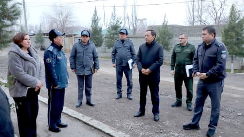 A review of measures for early crime prevention and mahalla safety was conducted in Saykhunabad district