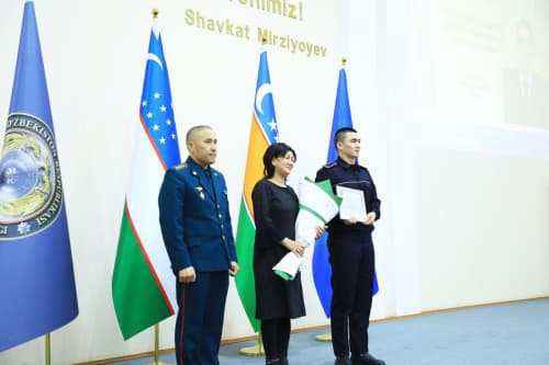 “A Leader and Youth" Meeting was held at the Ministry of Internal Affairs of the Republic of Karakalpakstan