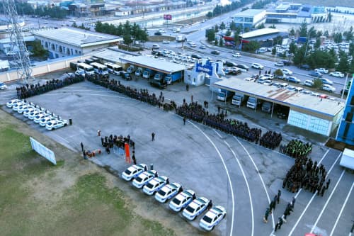 Руководители Наманганской области провели предслужебный инструктаж личного состава, задействованного в службе по формированию безопасной среды в махаллях