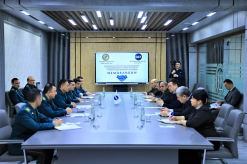 Наманган вилояти Ички ишлар бошқармаси ҳамда Наманган давлат техника университети ўртасида ўзаро ҳамкорлик меморандуми имзоланди
