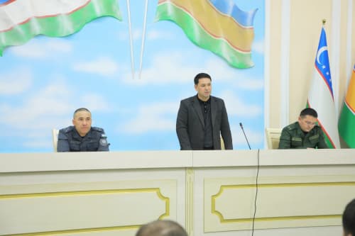 Meeting discussed serious crime issues in Takhiatash district 