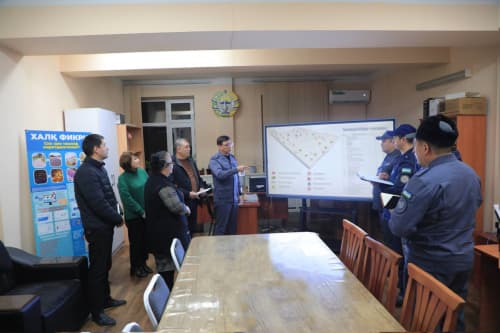 В Мирабадском районе города Ташкента проводятся практические мероприятия по усилению цифровой безопасности и предупреждению преступности