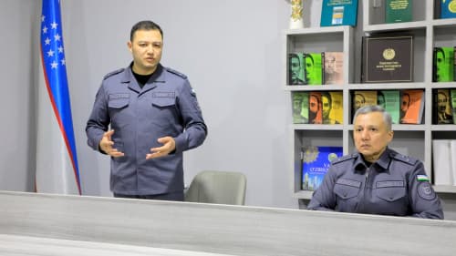 ИИВ Академияси раҳбарияти пойтахтимизнинг Мирзо Улуғбек туманидаги «Аҳиллик» маҳалласида бўлиб, хавфсиз муҳит яратиш борасида амалга оширилаётган ишларни ўрганди