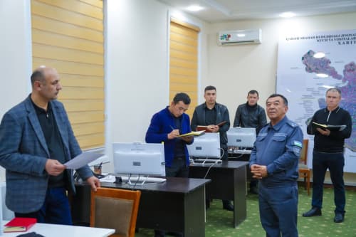 Qashqadaryo viloyati IIB rahbariyati tomonidan aholi osoyishtaligini taʼminlash va idoralararo hamkorlikni kuchaytirish boʻyicha ustuvor vazifalar belgilab berildi