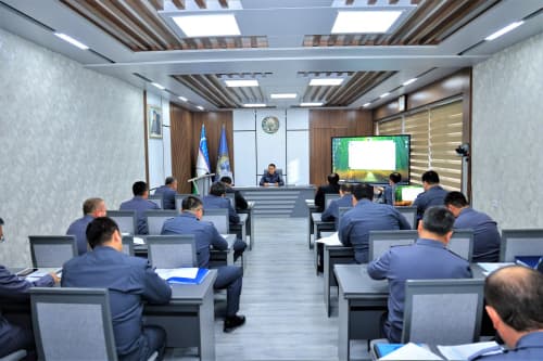 Namangan viloyati IIBda shahar-tuman IIB boshliqlari ishtirokida oʻquv-seminar oʻtkazilib, ularning taqdimotlari tinglandi