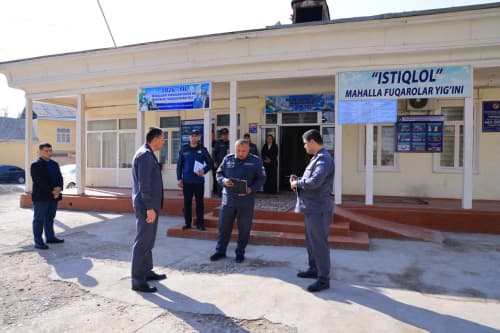 Namangan viloyati IIB ishchi guruhi tomonidan mahallalarda oʻrganish ishlari davom etmoqda