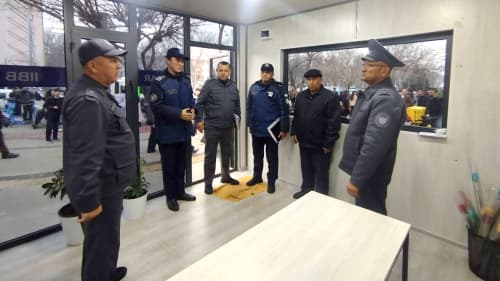 Руководством МВД оказана практическая помощь в работе по обеспечению безопасной среды в Чиланзарском районе