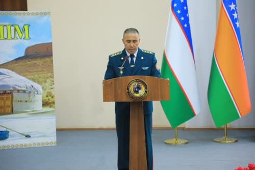 В Министерстве внутренних дел Республики Каракалпакстан проходило праздничное мероприятие в связи с 8 марта – Международным женским днем