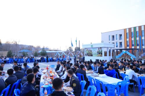 В Бухарском академическом лицее МВД широко отметили праздник Навруз