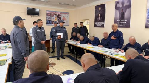 Ichki ishlar vaziri general-leytenant Aziz Tashpulatov tomonidan Toshkent viloyatida jazoni ijro etish muassasalari faoliyati oʻrganilib, mahkumlarni tarbiyalash va kasbga yoʻnaltirishdagi islohotlar va natijalar tahlil qilindi