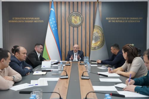 Oʻzbekiston Respublikasi Kriminologiya tadqiqot institutida oʻquv seminari tashkil etildi