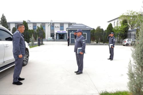 Aholi xavfsizligini taʼminlash va zamonaviy tahdidlarga ilmiy yondashuv: Ichki ishlar vazirligi ishchi guruhining Surxondaryo viloyatidagi oʻrganish ishlari davom etmoqda