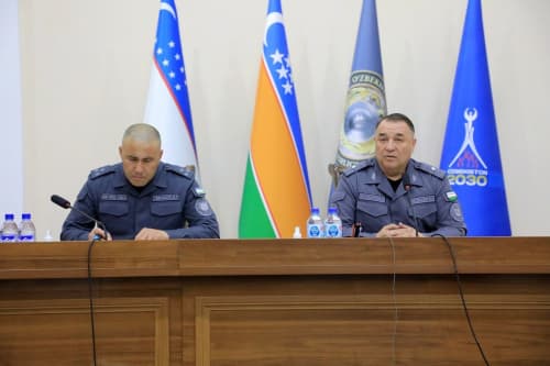Key priorities for Law Enforcement were discussed in Karakalpakstan