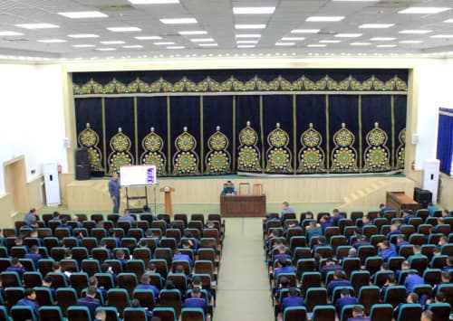 The Namangan Regional Department of Internal Affairs is conducting mobile training sessions for prevention inspectors