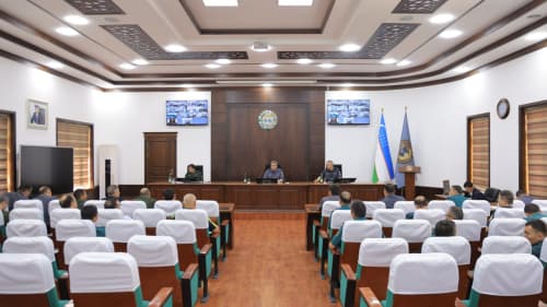 В УВД Бухарской области руководством Следственного департамента при МВД организован учебный семинар по внедрению "Сурхандарьинского опыта"