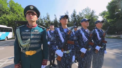 IIV Qorovul qoʻshinlari qoʻmondonligida harbiy xizmatchilar uchun yangi oʻquv yilining ochilish marosimi oʻtkazildi