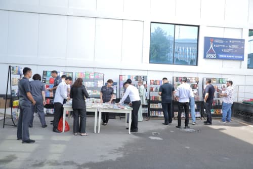 В Центральном аппарате МВД организована "Книжная ярмарка" с целью развития культуры чтения