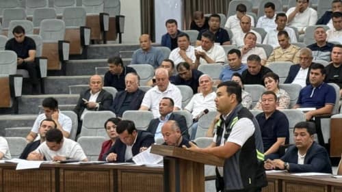 В хокимияте города Андижана состоялся семинар, организованный специалистами Центра "Безопасный город" МВД