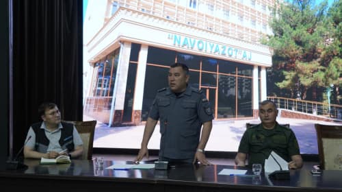 A criminal hearing was held in the Navoi region with the participation of law enforcement officials