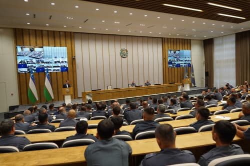 IIV rahbariyati tomonidan TvaTOXTDda xizmat olib borayotgan xodimlar ishtirokida xizmat intizomi hamda qonunchilikka rioya etish yuzasidan uchrashuv tashkil etildi