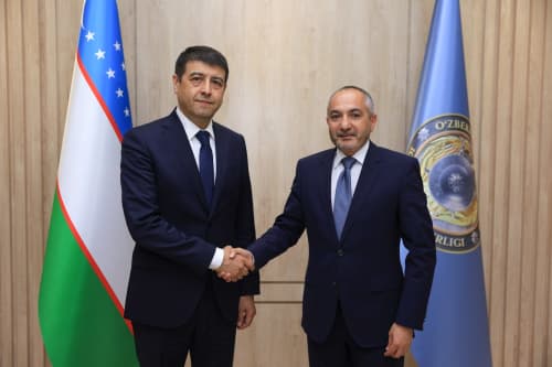 A meeting was held at the Ministry of Internal Affairs of the Republic of Uzbekistan with Mahir Safarli, Head of the Regional Representation of the United Nations High Commissioner for Refugees (UNHCR) for Central Asia