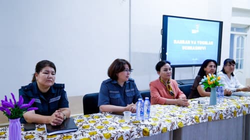 В Кашкадарьинской области проведены изучения, направленные на поддержку женщин