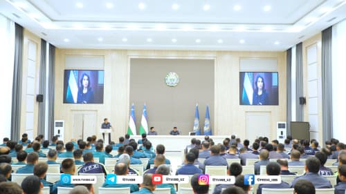 Toshkent viloyati Ichki ishlar bosh boshqarmasida 30-iyun – Yoshlar kuni munosabati bilan “Yangi Oʻzbekiston yoshlari – yurt tayanchi” mavzusida maʼnaviy-maʼrifiy tadbir boʻlib oʻtdi